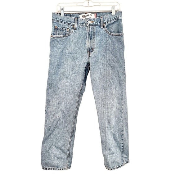 Levi's Denim - Levi's‎ 505 Regular Fit Denim Jeans Men's 30" x 30" Cotton Straight Leg Vintage